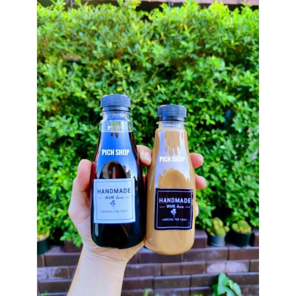 ขวดพลาสติกใส PET เหลี่ยม ทรงสวย 250ml พร้อมฝาปาก30mm. มีหลายขนาดml. ขวดสวยแนวคาเฟ่ เท่ๆ