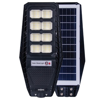 SHINING โคมไฟถนน LED Solar Street Light 200W Daylight 6500k แสงสีขาว