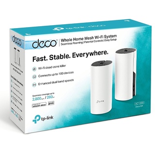 TP-LINK Deco M4 Pack-2 AC1200 Whole Home Mesh Wi-Fi System