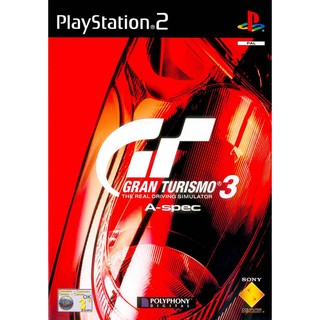 Gran Turismo 3 - A-spec PS2 แผ่นเกมส์PS2 เกมเพล2 แนวรถแข่ง granturismo3 ps2