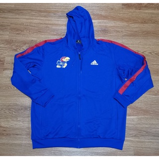 Hoodie Adidas NCAA Kansas Jayhawks- Blue
ผ้าวอร์ม ซิปหน้า ของแท้มือ 1 ไม่มีป้าย