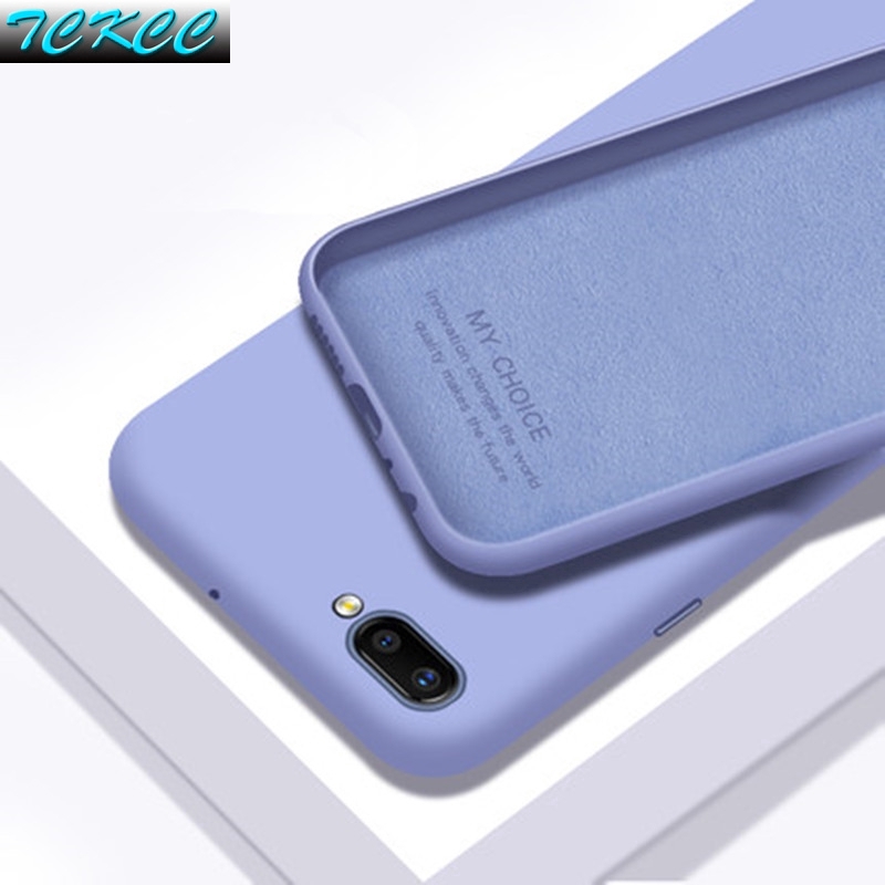 OPPO R9 R9S F1 Plus Case Liquid Silicone Soft Baby-Skin Feeling Back Cover