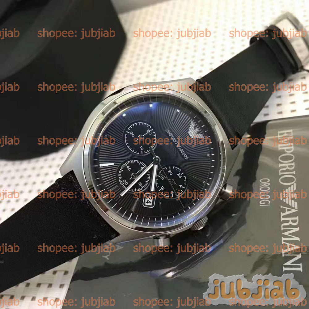[Pre] AR1975 43mm Mens Watch Emporio Armani นาฬิกาผู้ชาย