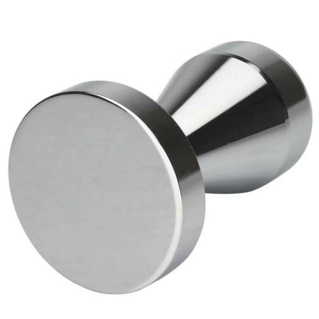 OneTwoCups Espresso Coffee Tamper สแตนเลสแบนชุบโครเมียม 51mm - SS51