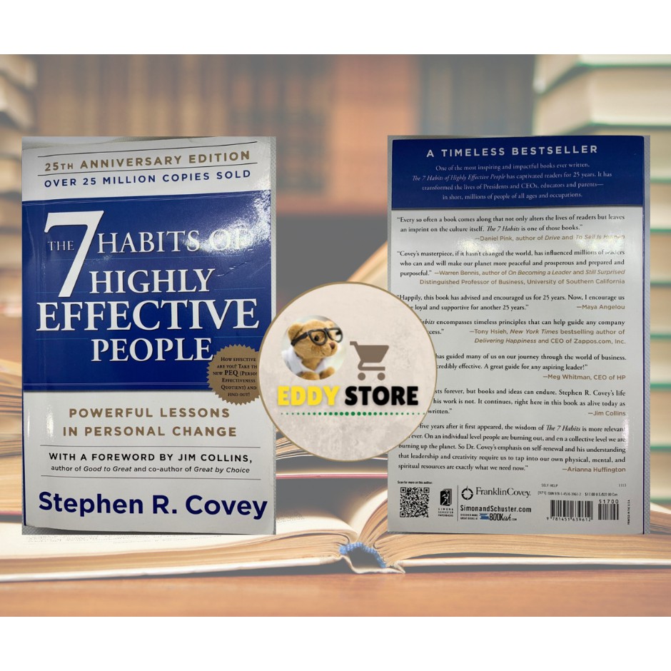 หนังสือมือสองภาษาอังกฤษสภาพดี The 7 Habits of Highly Effective People