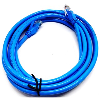 สาย LAN CAT6 Indoor (ภายใน) สีฟ้า ความยาว 2 เมตร