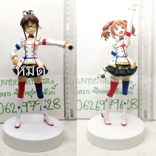 (แท้/มือ2) Banpresto The Idolmaster Movie RITSUKO AKIZUKI,Yayoi Takatsuki Star Piece Memories Figure โมเดล ไอมาส ยาโยย