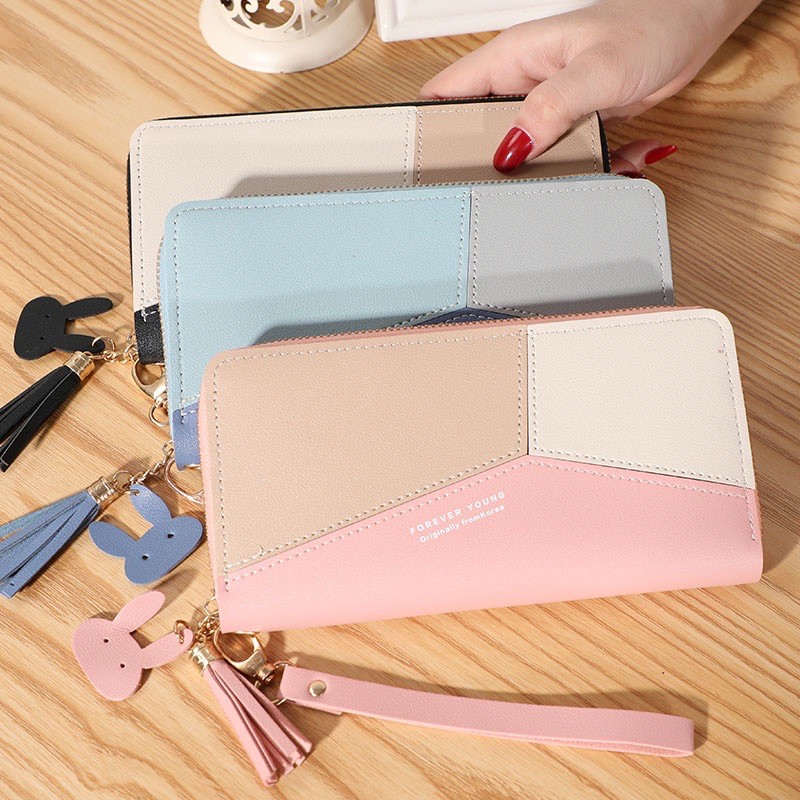 กระเป๋าสตางค์ใบยาว Forever Young รุ่นDA-393 กระเป๋าสตางค์ กระเป๋าสตางค์ผู้หญิง