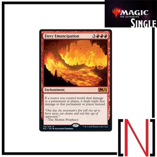 [MTG][Single][M21][WOT] Fiery Emancipation ระดับ Mythic [ภาษาอังกฤษ]