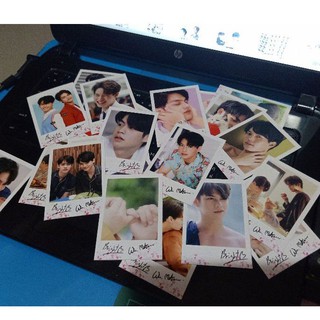 V1👍ไบร์ทวิน♥️รูปโพลารอยด์พิมพ์ลายเซ็น