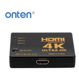 💥💥พร้อมส่ง💥💥 ONTEN Switch 3 in1 Out HDMI 4K-2K Coverter 🚩🚩รับประกัน 1 ปี🚩🚩