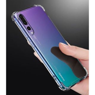 Huawei P20 Pro Nova 3E Honor 10 Shock Prof Transparent Soft TPU Case พร้อมส่ง