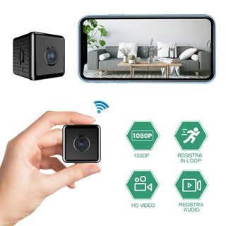 พร้อมส่ง Wifi Mini กล้อง W10 HD1080P Night Vision Detection Motion กล้องรีโมทคอนโทรล Home Security กล้องวิดีโอไร้สาย