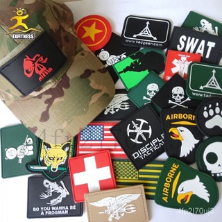 ✅พร้อมส่ง✅ Arm Patch PVC อาร์มแบบตีนตุ๊กแก EOD PVC อาร์มตีนตุ๊กแกพีวีซีกันน้ำ อาร์มติดเสื้อ  อาร์มติดเสื้อ ติดกระเป๋า