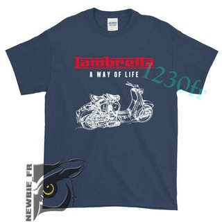 Wanyg เสื้อยืด พิมพ์ลาย Lambretta Target สไตล์เรโทร สําหรับผู้ชาย #007 เสื้อยืด เสื้อกีฬา คลาสสิก ของขวัญวันเกิดวันพ่อ