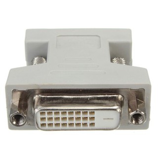 หัวแปลง DVI TO VGA /VGA male to DVI(24+5) female adapter