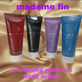 โลชั่นน้ำหอม มาดามฟิน Madame Fin Whitening perfume body lotion 100ml ของแท้