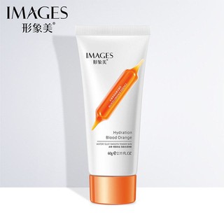 โฟมล้างหน้าส้มเลือด Images Hydration Blood Orange Cleanser 60g. โฟมล้างหน้าส้ม โฟมล้างหน้าไฮยาลูรอน ของแท้ 100 %