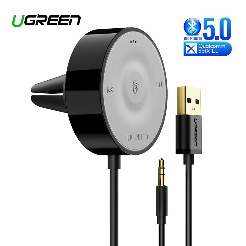Ugreen (30447,40760)Bluetooth Receiver Adapter V4.1/5.0 Car Music Receiver Speaker Audio Adapter