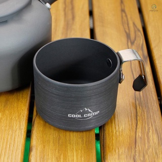 Pathfinder Coolcamp แก้วกาแฟอลูมิเนียมน้ําหนักเบาสําหรับตั้งแคมป์กลางแจ้ง