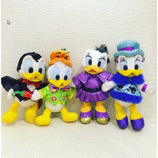 เซตตุ๊กตาเข็มกลัด โดนัลกับเดซี่ ขนาด 12 ซม จาก Tokyo Disney Resort สุดคุ้ม 4 ชิ้น