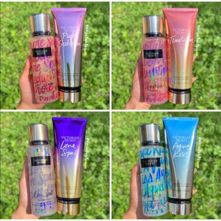 ใหม่/พร้อ​มส่ง​ น้ำหอมวิคตอเรีย Victoria Secret Limited (ลายชิมเมอร์)​ น้ำหอมผู้หญิง เซตน้ำ​หอม​ โลชั่นน้ำหอม หอมละมุน