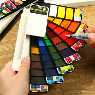 ชุดสีน้ํามืออาชีพ พร้อมแปรงปากกาน้ํา