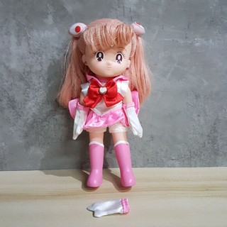 Soldier Sailor Moon Super S Doll Nakayoshi Chibi Moon Vintage Bandai