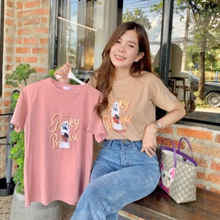 Jarika.shop - เสื้อยืดลายเท้าแมว ( งานป้าย. Jarika ) ( พ51 )