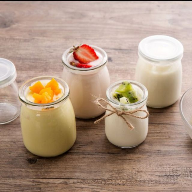 ขวดแก้ว 100 cc พร้อมฝาพลาสติก ขวดแก้วจิงเจอร์ช็อต สำหรับขนม พุดดิ้ง หรือสวนขวด ลด 50 บาท ใส่โค้ด WSEP7CL4