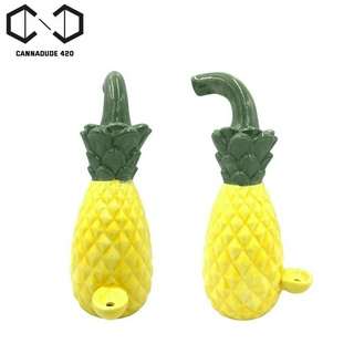 Pineapple cup pipe แจกันแก้ว ไปป์แก้ว บ้องแก้ว สัปปะรด