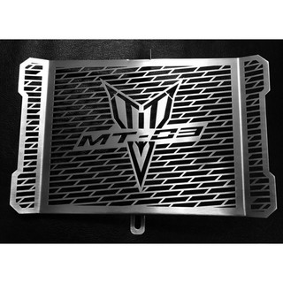 การ์ดหม้อน้ำ Yamaha MT-03 Radiator guard (Silver)