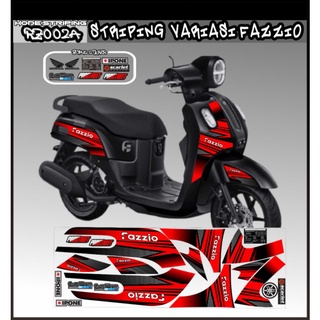 สติกเกอร์รูปลอก สําหรับ yamaha fazzio striping yamaha fazzio Variation yamaha