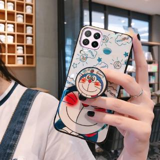 เคสโทรศัพท์เคสโทรศัพท์มือถือพิมพ์ลาย Doraemon สําหรับ Huawei Nova 7i