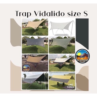 +ถูกสุด+Vidalido Trap 3.6x4.2 M ฟลายชีทกันฝน ทาร์ปวิดา พร้อมอุปกรณ์ใช้งาน ฟลายชีทvidalido คางหมู กันฝน สินค้ามือ 1