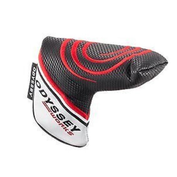 NEW ODYSSEY BLADE PUTTER COVER HEADCOVER PUTTER L (CPD004)
