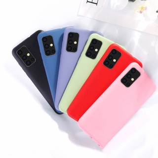 Samsung Galaxy A20 A30 A50 A50S A30S A60 A70 A70S A80 A90 A10S A20S ยางซิลิโคนเหลวเคสกันกระแทก