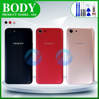 ฝาหลัง บอดี้ชุด Body oppo A83 แถมฟรีชุดไขควง สภาพดี สีสวย ส่งด่วน