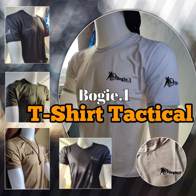 Bogie.1 Tshirt tactical เสื้อยืดนาโน คอกลม/คอวี เสื้อbogie เสื้อยืดBogie1