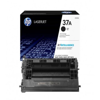 HP 37A ตลับหมึกโทนเนอร์ สีดำ Black Original LaserJet Toner Cartridge (CF237A)