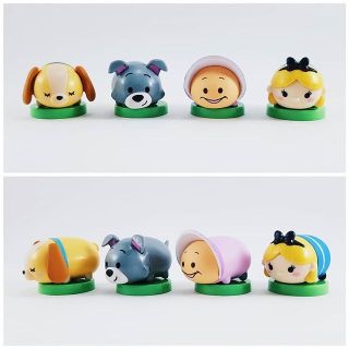 (พร้อมส่ง) โมเดล Disney - TsumTsum ซูมซูม (ฐานเขียว) l แท้ 🇯🇵