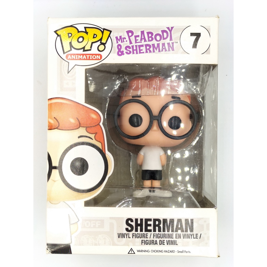 Funko Pop Mr. Peabody & Sherman - Sherman #7 (กล่องมีตำหนิ)