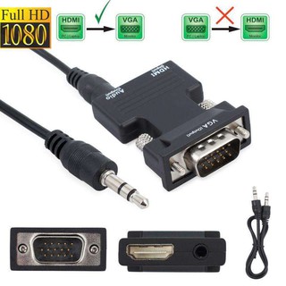 เป็นอะแดปเตอร์แปลงสัญญาณ HDMI to VGA