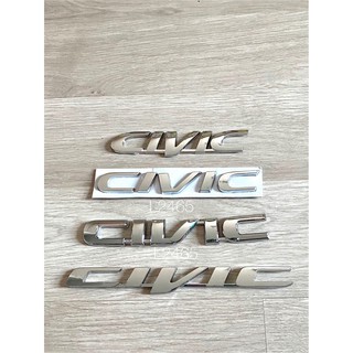 โลโก้CIVIC ราคาต่อชิ้น