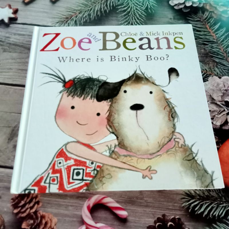 Zoe and Beans Wher is Binky Boo?  Chloe &amp; Mick Inkpen มือสอง