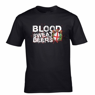 เสื้อยืด พิมพ์ลาย Blood Sweat And Beers England Rugby Supporters สําหรับผู้ชาย เสื้อยืด คอกลม แฟชั่นฤดูร้อน สําหรับผู้ชา