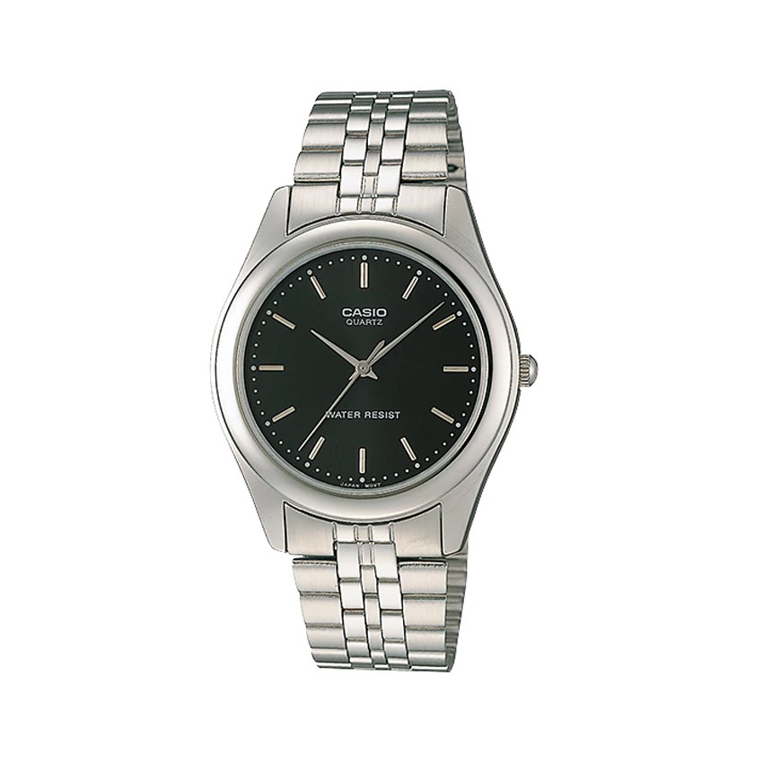 Casio Standard นาฬิกาข้อมือผู้ชาย สายสแตนเลส รุ่น MTP-1129A-1ARDF - สีเงิน