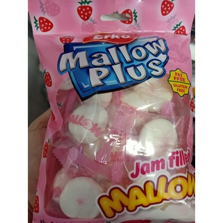 Mallow Plus มาร์ชแมลโล่ มาร์ชแมลโล่จิ๋ว มีไส้ ตรา Erko เออโก้ มีหลายแบบให้เลือกค่ะ ขนมเด็ก ช็อกโกแลต