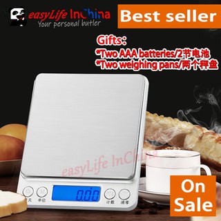 🔥เครื่องชั่งน้ำหนักดิจิตอล ElectricScalesDigital KitchenCooking FoodScale เครื่องชั่งน้ำหนักอิเล็กทรอนิกส์