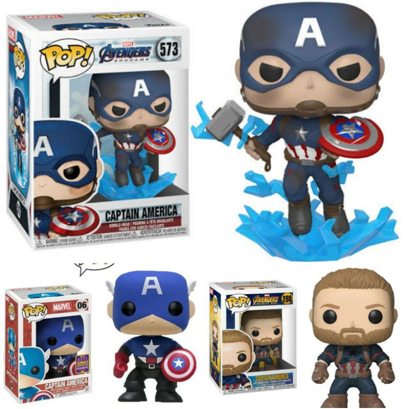 funko pop captain america avengers endgame